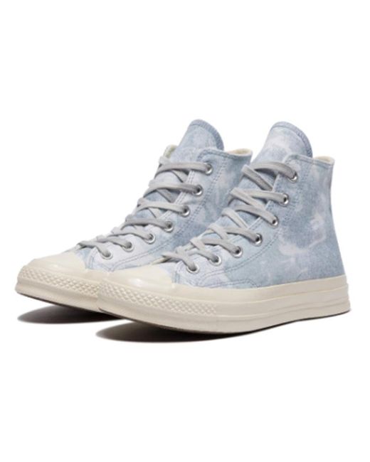 Converse Blue (Wmns) Chuck 70 Beach Dye High Top Light