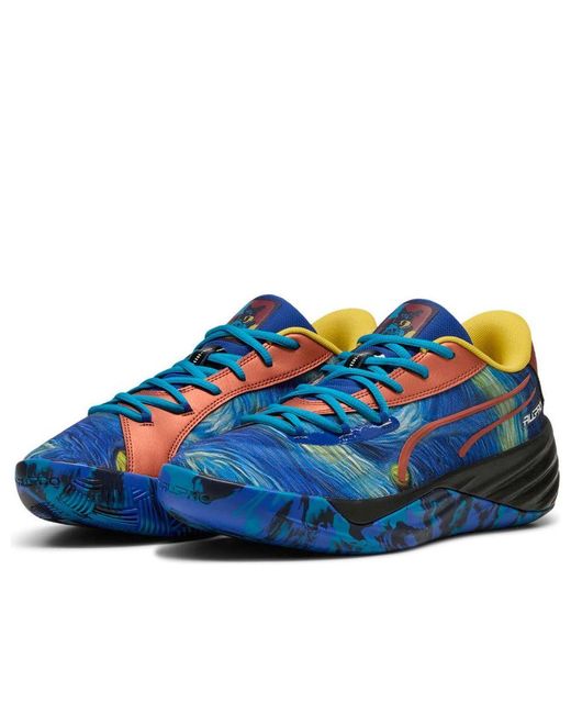 PUMA Blue All-Pro Nitro Sqd 'Dylan Exhibit' for men