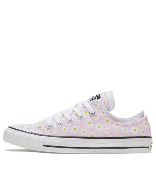 Converse White (Wmns) Chuck Taylor All Star Chrysanthemum Sneakers