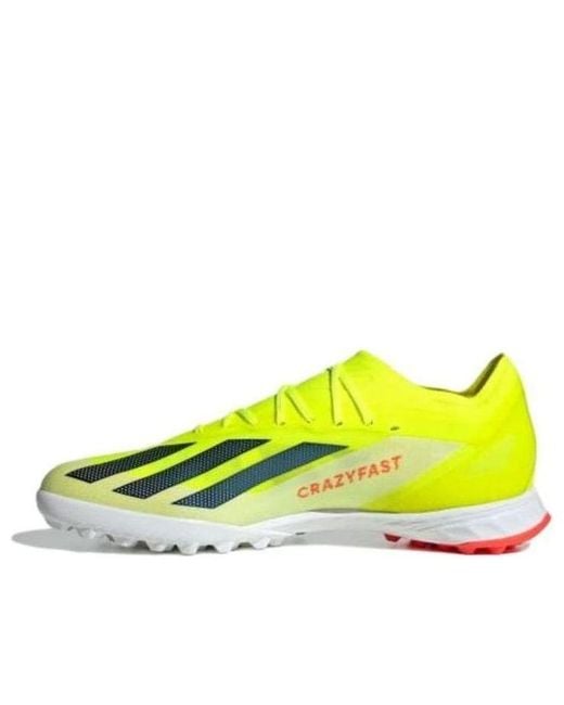 Adidas Yellow X Crazyfast Elite Tf 'Solar Energy Pack' for men