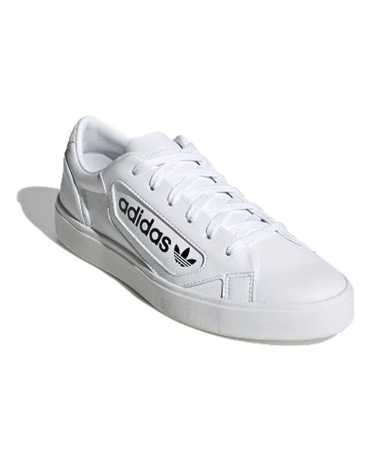 Adidas White (Wmns) Sleek 'Cloud'