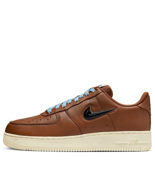 Nike Brown Air Force 1 '07 Premium Vintage 'Certified Fresh for men