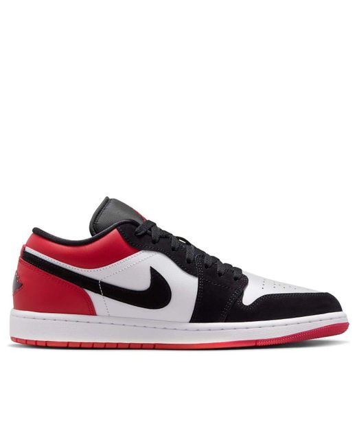 Nike Red 1 Low Toe' for men