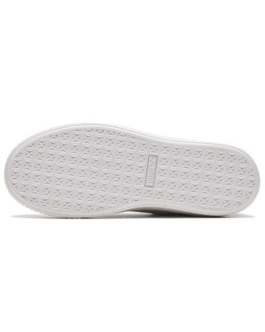 PUMA White (Wmns) Platform Snake Khaki