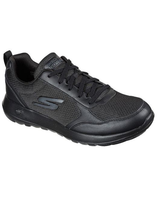 Skechers Brown Go Walk Max Painted Sky 'Pure' for men