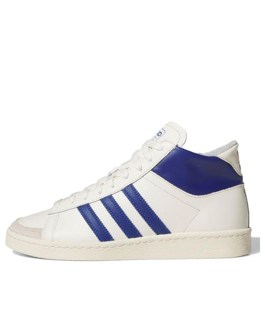 Adidas Blue Originals Jabbar Og Hi 'Off Collegiate Royal Cream' for men