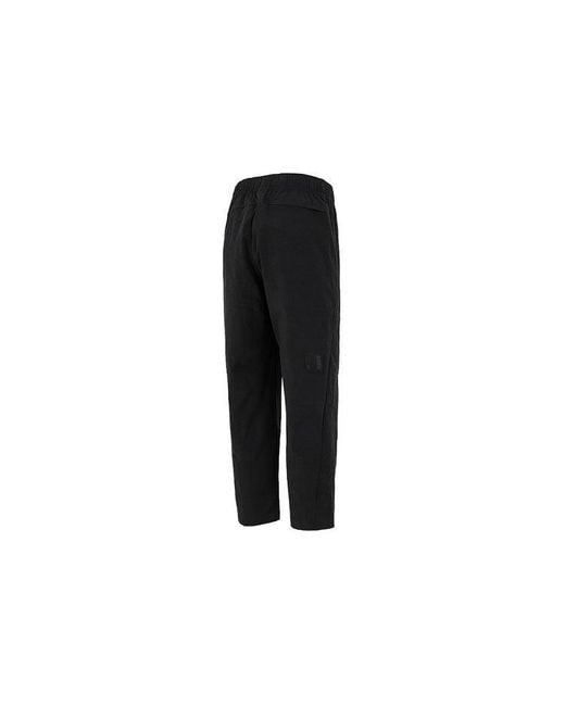 Adidas Black Wj Wv Reg Pnt Martial Arts Series Loose Sports Pants/Trousers/Joggers for men