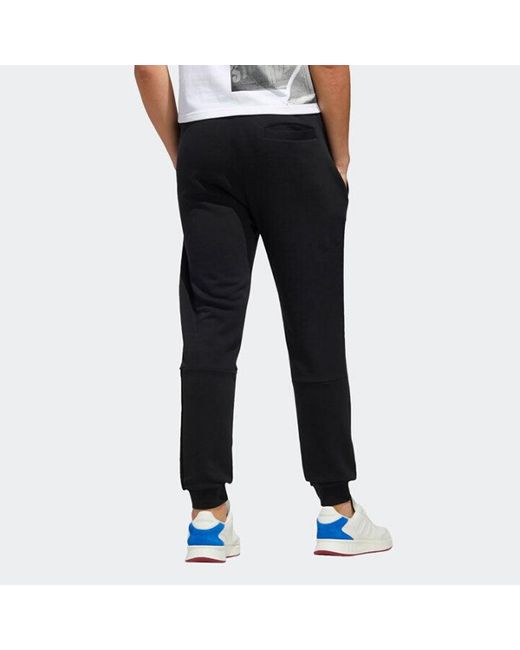 Adidas Black Neo Casual Breathable Bundle Feet Sports Long Pants for men