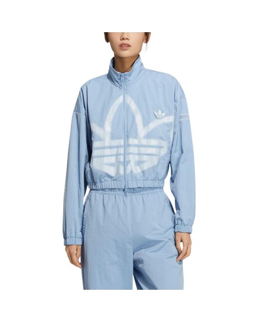Adidas Blue (Wmns) Adicolor Track Jacket