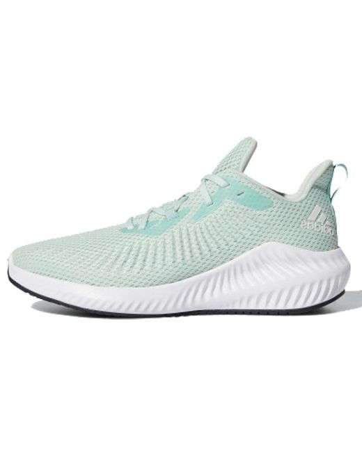 adidas Alphabounce 3 Green in White | Lyst