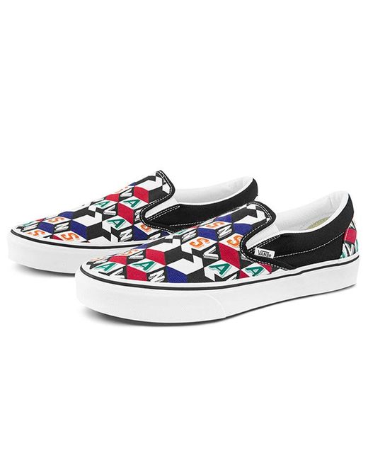 Vans Blue Slip-On Shoes for men