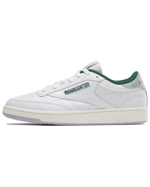 Reebok White Club C 85 Dark' for men
