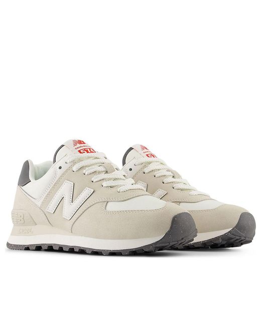New Balance White (Wmns) 574 'Timberwolf'