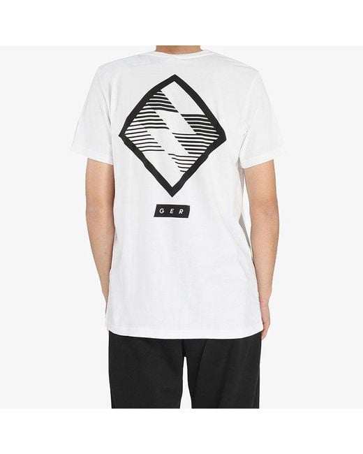Adidas White Dfb German Football Association 18/19 T-Shirt for men