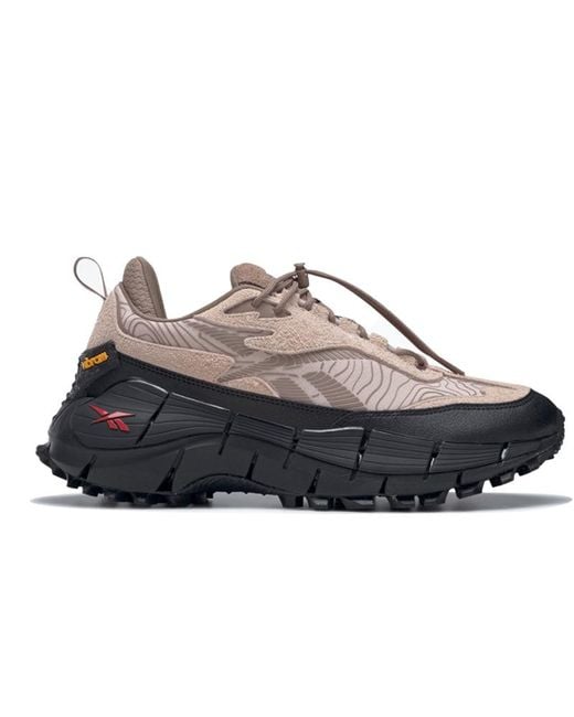 Reebok Blue Zig Kinetica 2.5 Edge 'Soft Ecru' for men