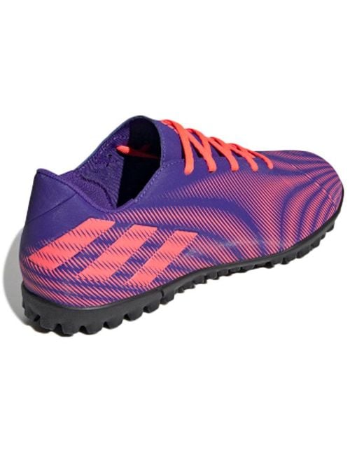 Adidas Purple Nemeziz.4 Tf 'Tension Tape Energy Ink Signal' for men
