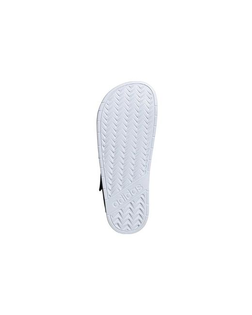 Adidas Black Adilette Sandal 'Core' for men