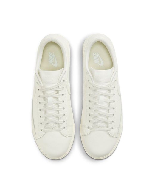 Nike White (Wmns) Blazer Low Le 'Triple'