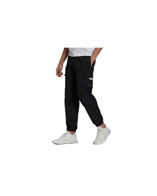 Adidas Black Originals Utlty 2In1 Pants For for men