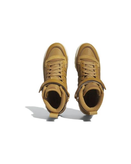 Adidas Brown Forum Boot 'Mesa Gum' for men