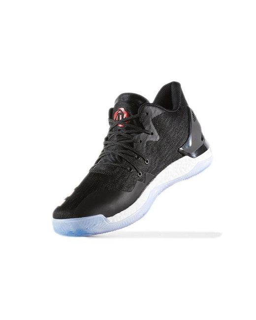 Adidas Black D Rose 7 Low '' for men