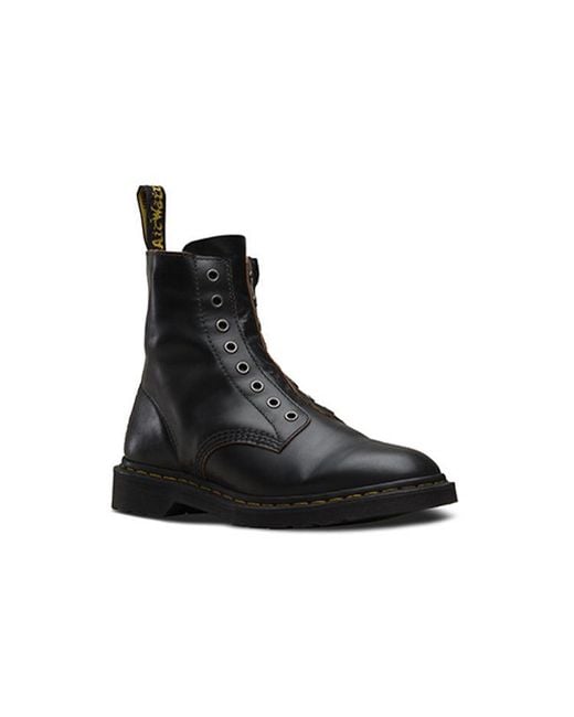 Dr. Martens Black 1460 Laceless Martin Boots Couple Style for men
