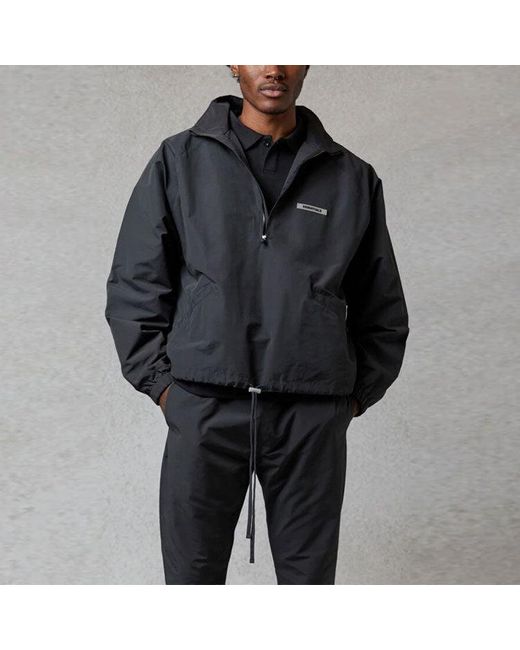 Fear Of God Black Fw20 Long Sleeve Polo Shirt for men
