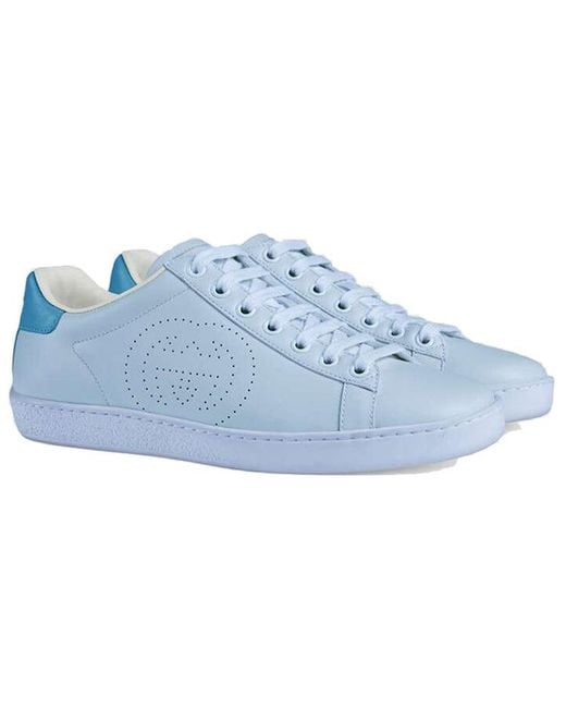 Gucci Blue (Wmns) Ace 'Interlocking G