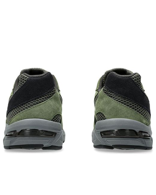Asics Green Low-Top Trainers for men