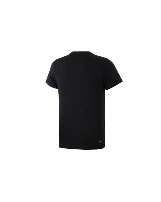 Adidas Black Basketball Cartoon Printing Short Sleeve for men