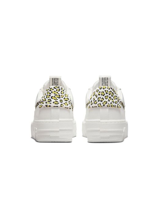 Nike White (Wmns) Air Force 1 Pixel Se 'Leopard'