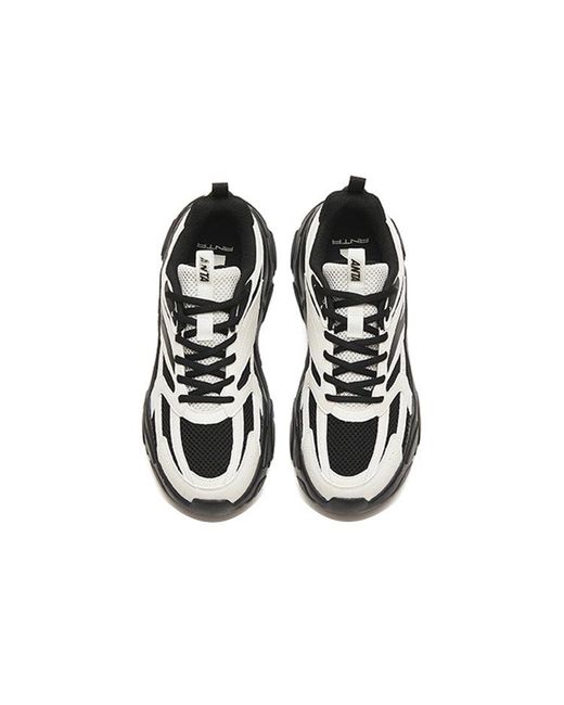Anta Black (Wmns) Life Series Lightweight Casual Sneakers
