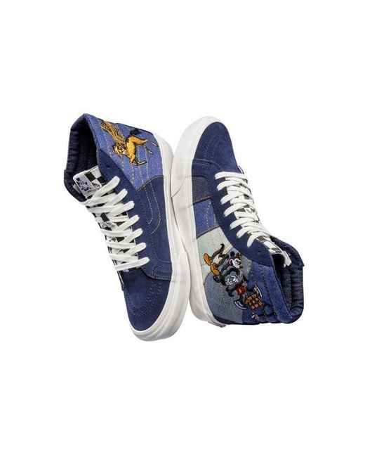 Vans Blue Disney X Taka Hayashi X Sk8-Hi 'Mickey's 90Th' for men