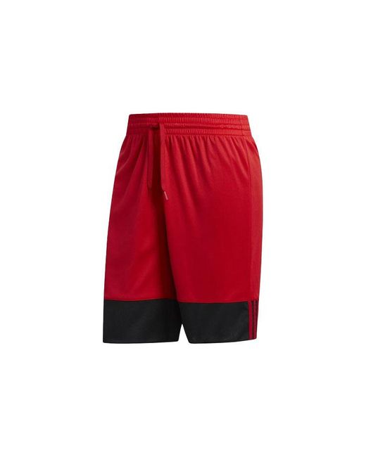 Adidas Black 3G Spee Rev Shr Reversible Mesh Basketball Sports Shorts for men