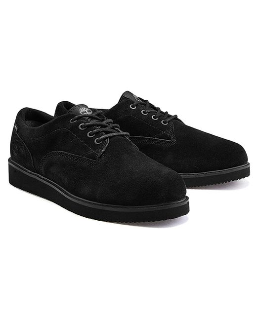 Timberland Vibram Premium Oxford Suede' in Black for Men | Lyst UK