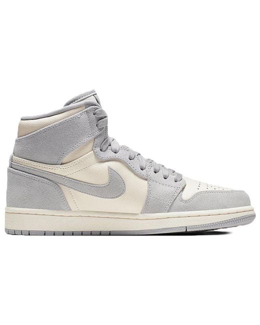 Nike White (Wmns) 1 High Premium 'Atmosphere'