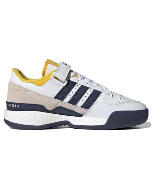 Adidas Blue Human Made X Forum Low 'Hazy' for men