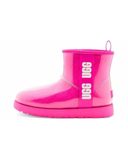 Ugg Pink (Wmns) Classic Clear Mini