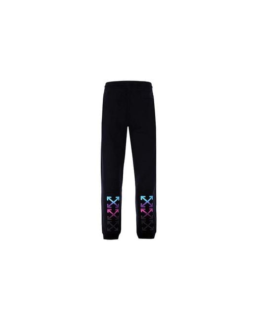 Off-White c/o Virgil Abloh Black Gradient Sweat for men