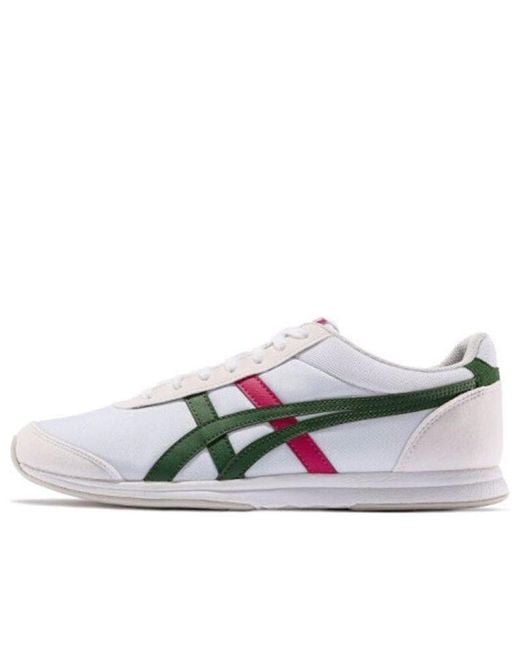 Onitsuka Tiger White Golden Spark Sneakers for men