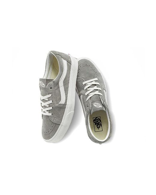 Vans White Sk8-Low Sneakers for men