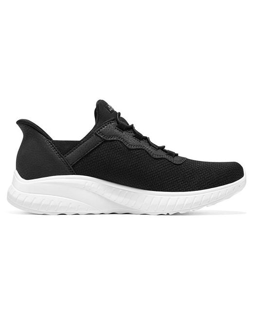 Skechers Black (Wmns) Slip-Ins Bobs Sport Squad Chaos