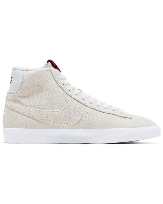 Nike White Stranger Things X Blazer Mid Qs 'Upside Down' for men