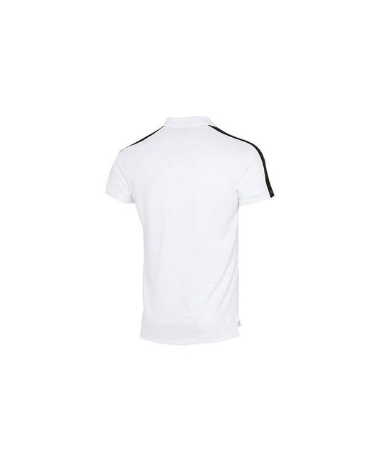PUMA White Iconic T7 Polo Shirt for men