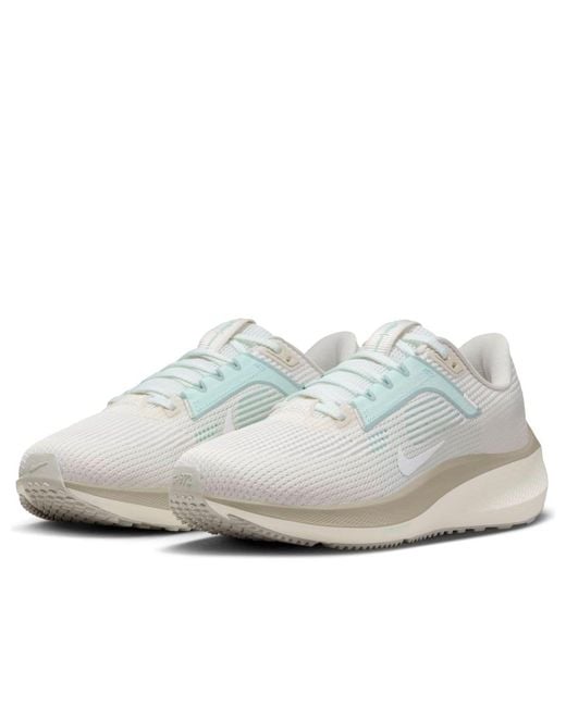 Nike White (Wmns) Air Zoom Pegasus 40 Mint'