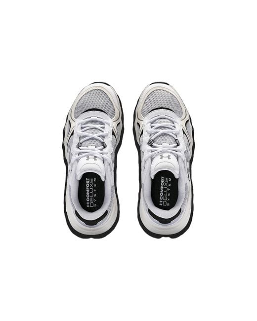 Under Armour White (Wmns) Charged Vantage Lux2 Shoes