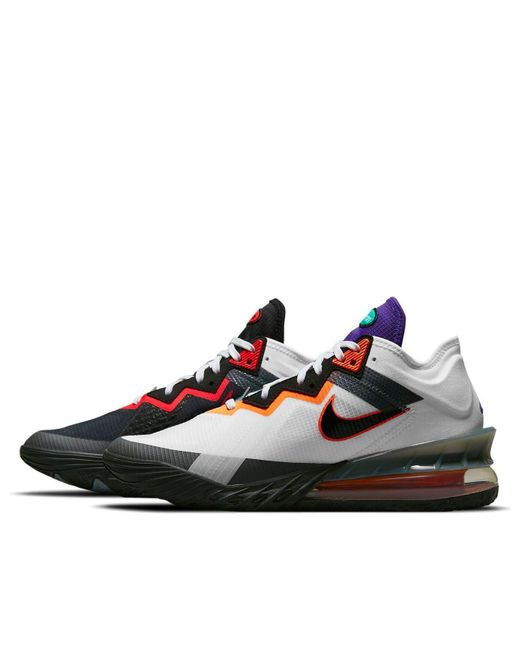 Nike Black Lebron 18 Low 'Air Max 95 Greedy' for men