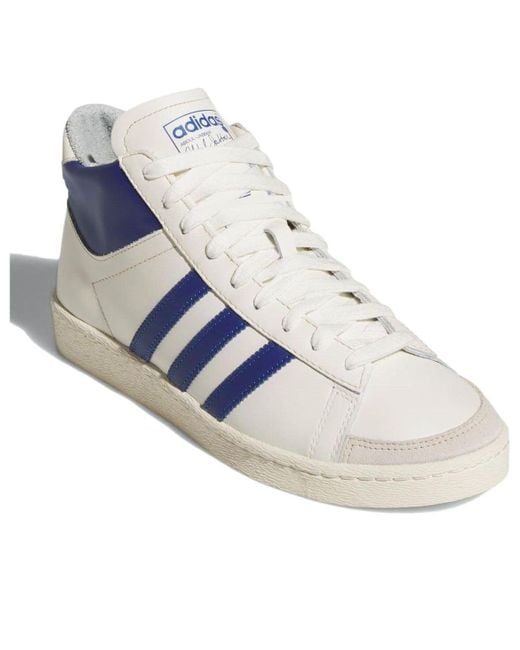 Adidas Blue Originals Jabbar Og Hi 'Off Collegiate Royal Cream' for men