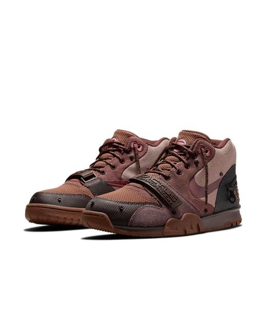 Nike Brown X Travis Scott Air Trainer 1 Sp 'Chocolate' for men