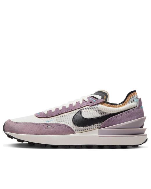 Nike White Waffle One Smoke' for men